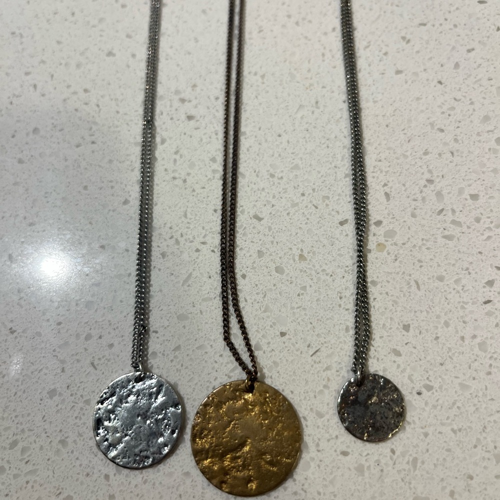 Vintage coin necklaces